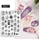 Floral Butterfly Nail Stamping Plates Elevate Nail Art Designs