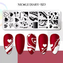 Floral Butterfly Nail Stamping Plates Elevate Nail Art Designs