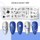 Floral Butterfly Nail Stamping Plates Elevate Nail Art Designs