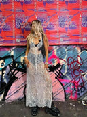 Floral Lace Slip Dress for 2024 Beach Parties & Club Nights