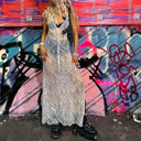 Floral Lace Slip Dress for 2024 Beach Parties & Club Nights