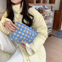 Floral Makeup Bag Organizer: Trendy Travel Toiletries Pouch