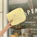 Floral Makeup Bag Organizer: Trendy Travel Toiletries Pouch