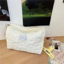 Floral Makeup Bag Organizer: Trendy Travel Toiletries Pouch