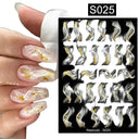 Flawless 3D Nail Stickers for Chic Nails