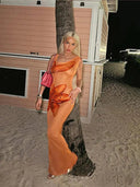 Floral Mesh Maxi Dress: Summer Statement Style Outfit