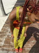 Floral Mesh Maxi Dress: Summer Statement Style Outfit