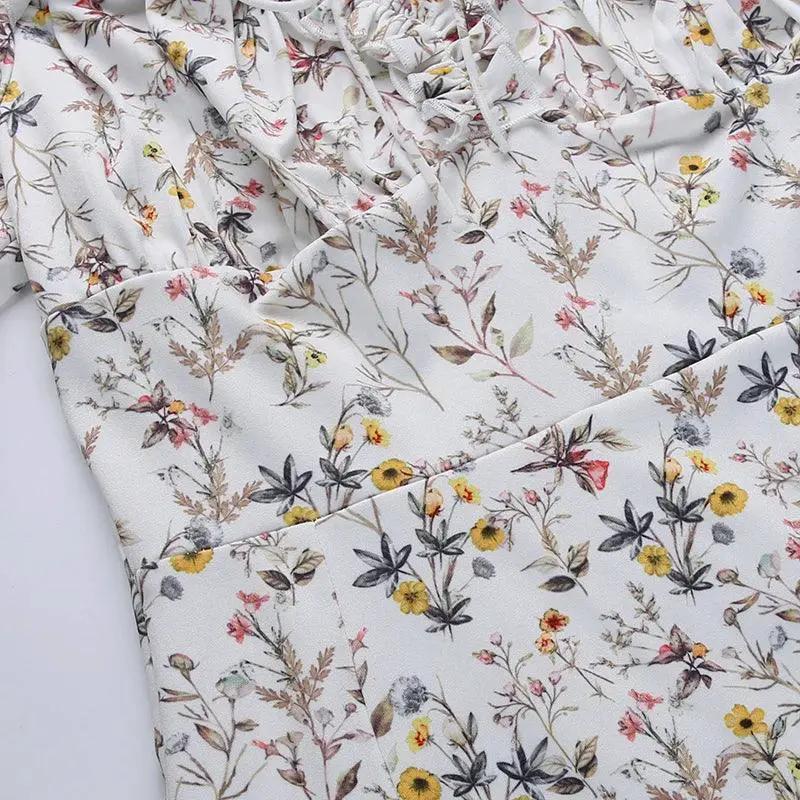 Floral Off Shoulder Dress For Summer Chic Fashionista Style