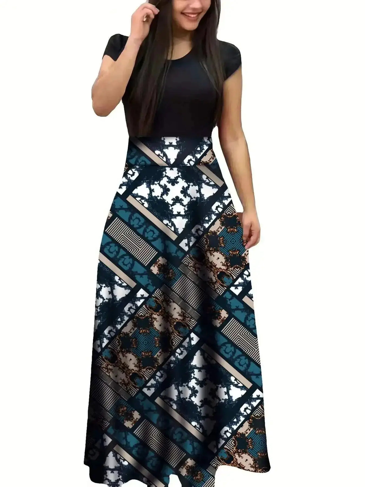Effortless Elegance Dress for Autumn — green