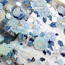 Flower Washi PET Tape for Elegant DIY Stickers Scrapbooking