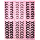Fluffy 3D Mink Lashes Reusable Natural Volume Glam Up