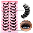 Fluffy 3D Mink Lashes Reusable Natural Volume Glam Up