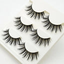 Fluffy 3D Mink Lashes Reusable Natural Volume Glam Up