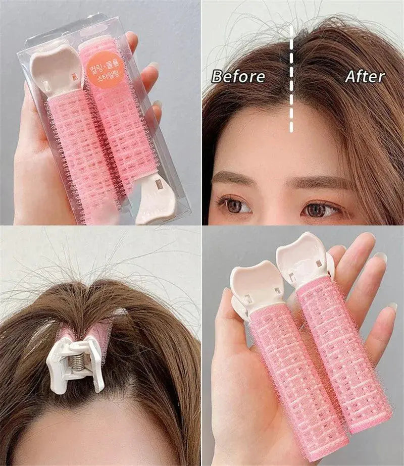Fluffy Hair Rollers Curlers Effortless Styling Curls