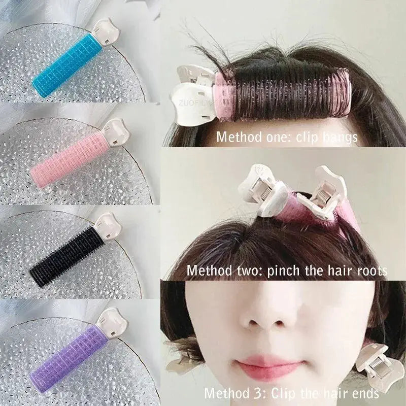 Fluffy Hair Rollers Curlers Effortless Styling Curls