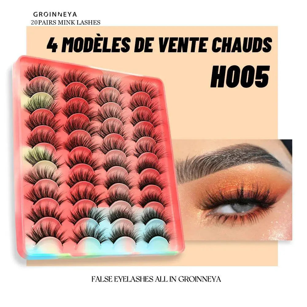 Fluffy And Light Cruelty Free 3D Mink Lashes Variety Pack