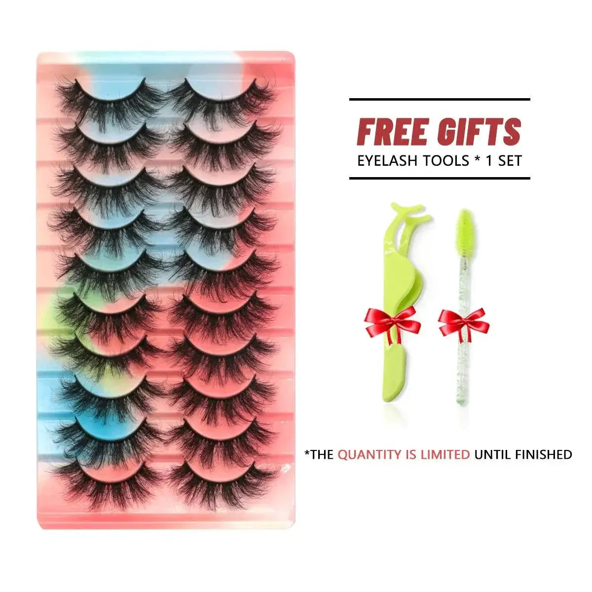 Fluffy And Light Cruelty Free 3D Mink Lashes Variety Pack