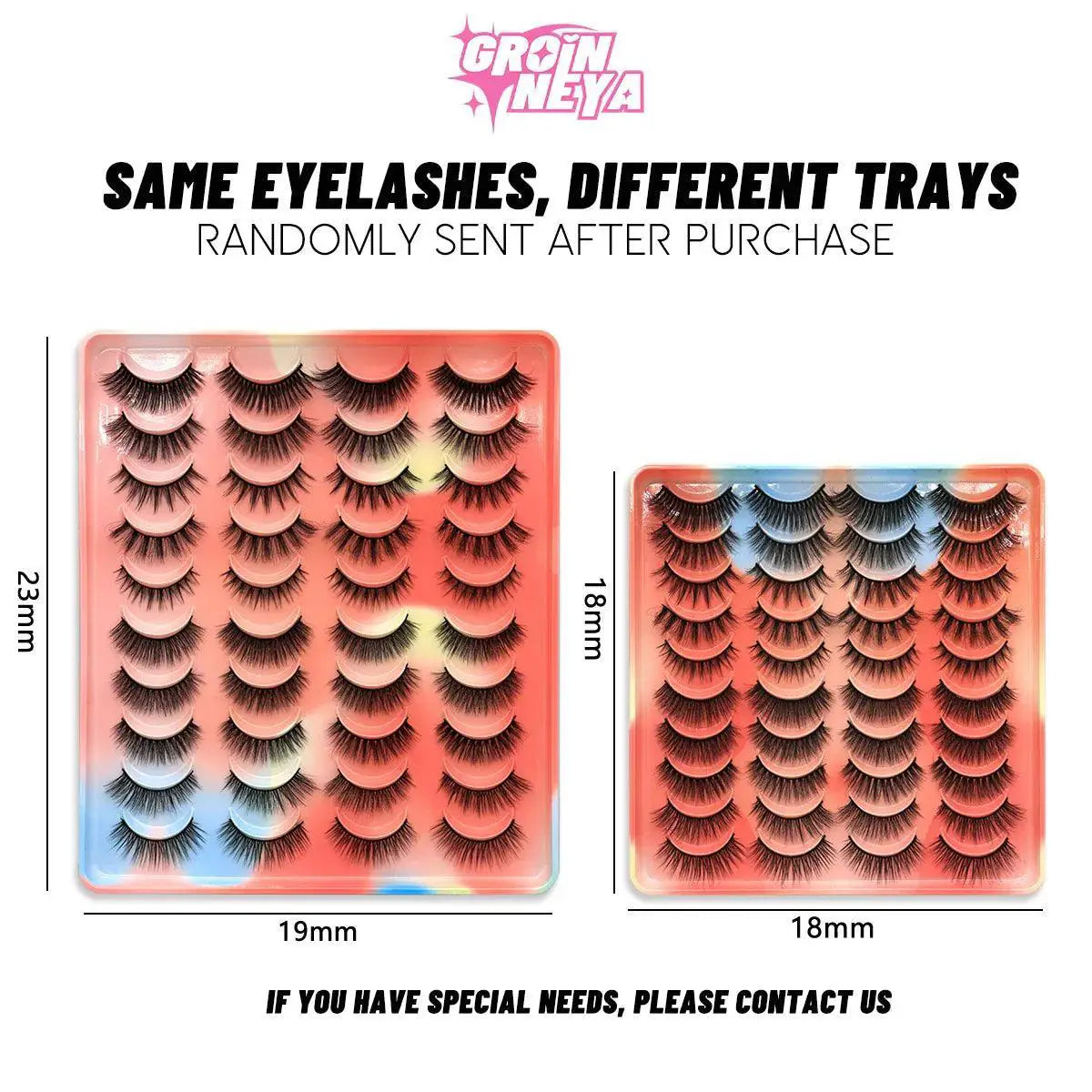 Fluffy And Light Cruelty Free 3D Mink Lashes Variety Pack