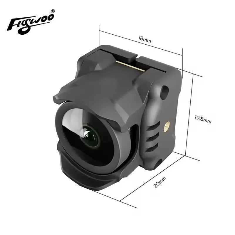 Flywoo O4 Wide Air Unit Camera Set - 155 Degree Wide Lens For DIY RC Drones Plus