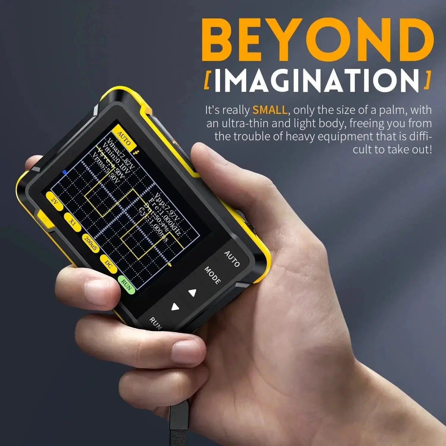 FNIRSI DSO152 Handheld Digital Oscilloscope Compact Tool