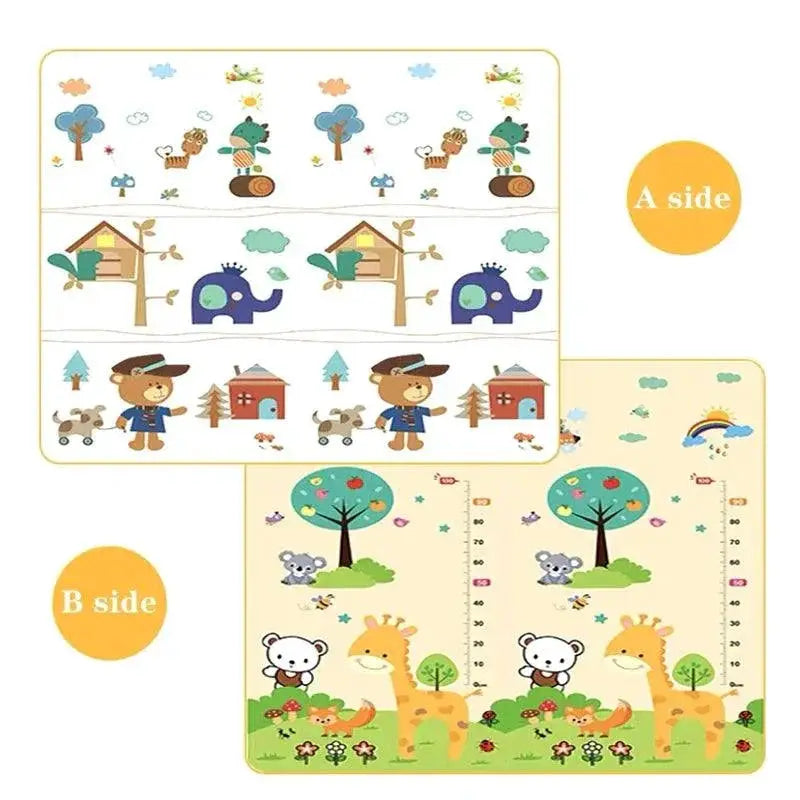 Foam Crawling Mat For Kids Educational Soft Floor Carpet