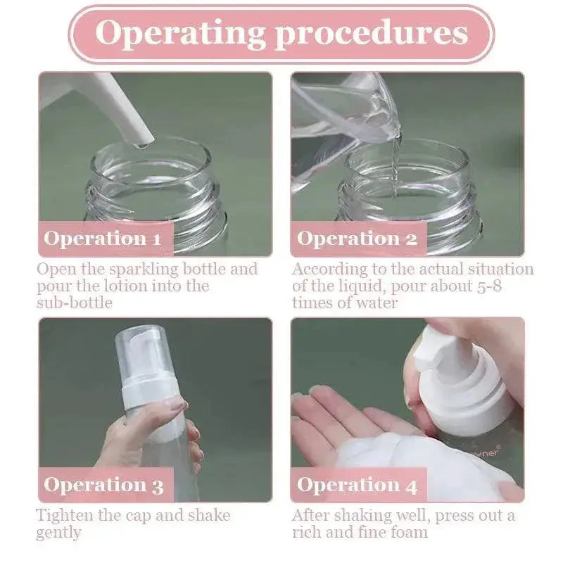 Foam Pump Bottle Set Upgrade Your Daily Routine Dispenser