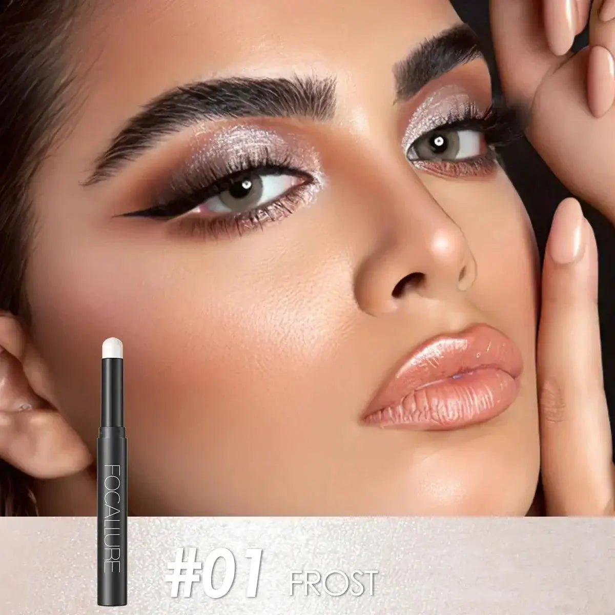 FOCALLURE Glitter Eyeshadow Pencil Set Waterproof Palette