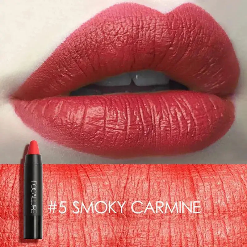 FOCALLURE Luxe Matte Lipstick Set Women — 11 NUDE DESERT