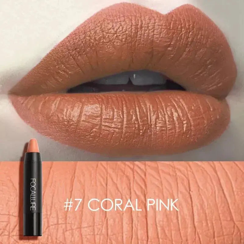 FOCALLURE Luxe Matte Lipstick Set Women — 22 POTTERY