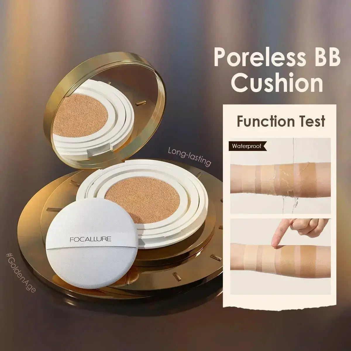 Focallure Ultimate Matte Air Cushion BB CC Cream Coverage
