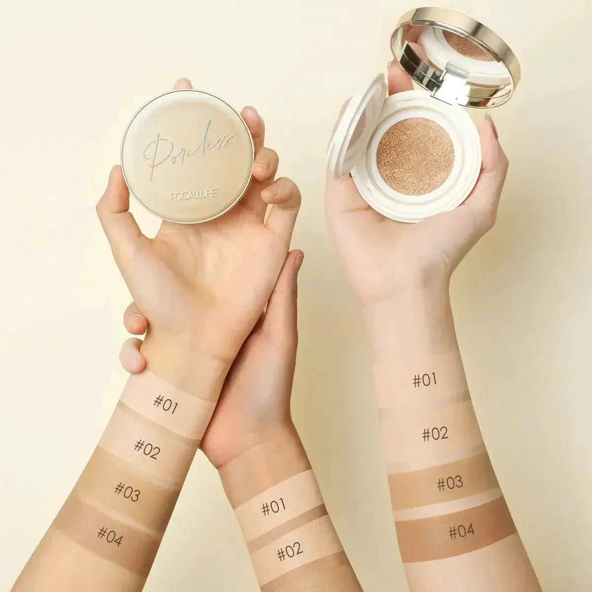 Focallure Ultimate Matte Air Cushion BB CC Cream Coverage