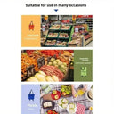 Eco Foldable Shopping Cart For Groceries