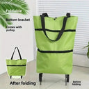 Eco Foldable Shopping Cart For Groceries