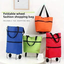 Eco Foldable Shopping Cart For Groceries