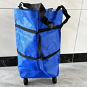 Eco Foldable Shopping Cart For Groceries