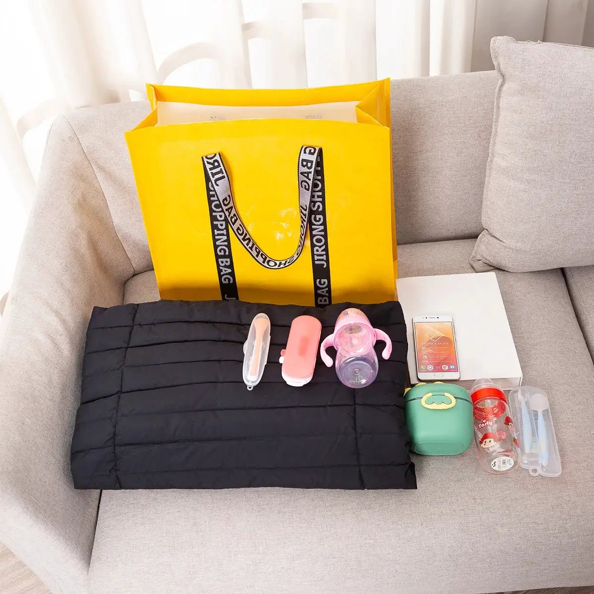 Foldable PP Woven Shopping Bag Reusable Tote For Travel Eco Friendly Companion
