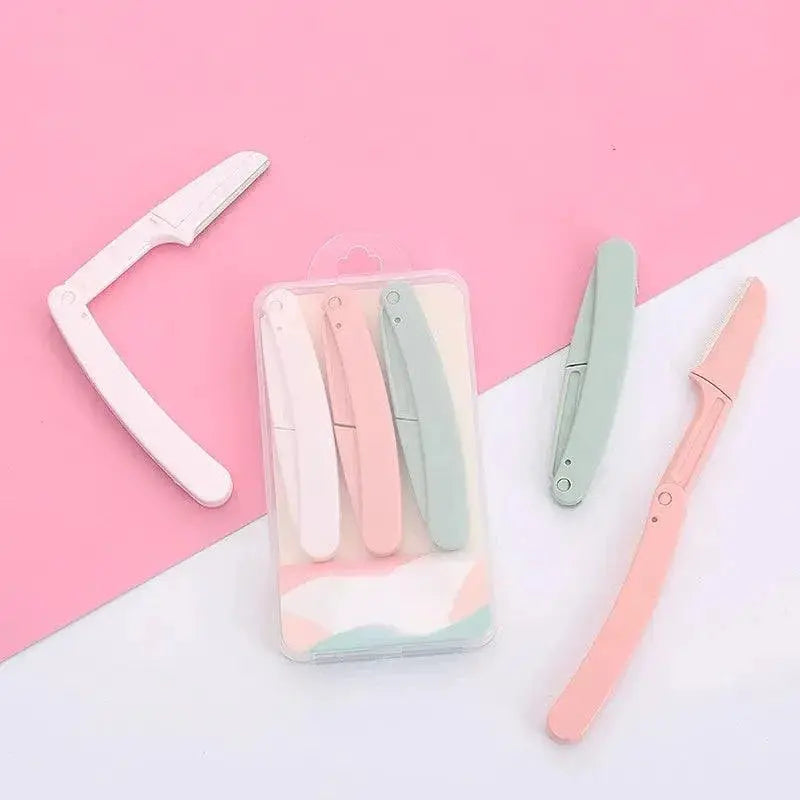 Foldable Precision Women Grooming Kit Shaver Safe Versatile
