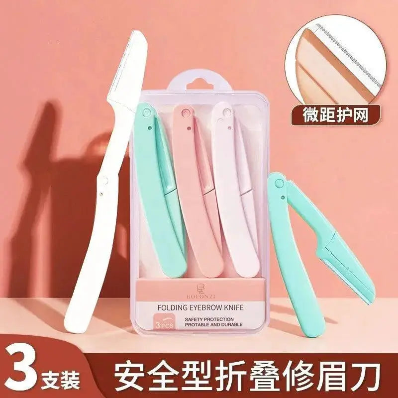Foldable Precision Women Grooming Kit Shaver Safe Versatile