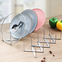 Smart Space-Saving Lid Rack for Dorms