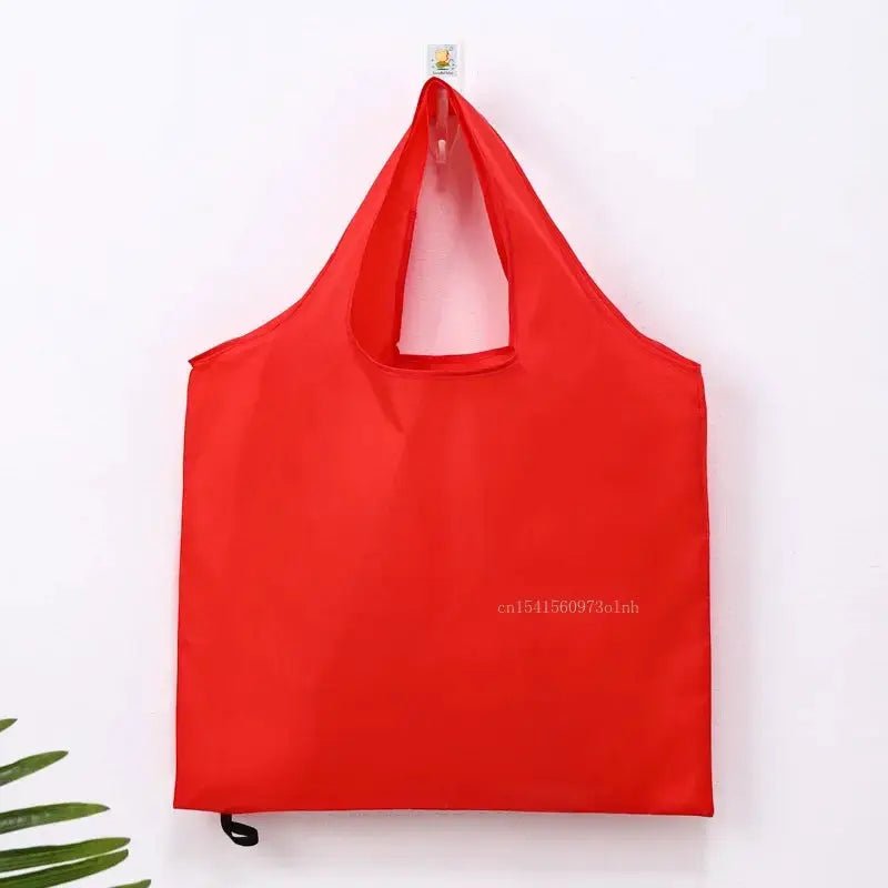 Foldable Reusable One Shoulder Tote For Travel And Groceries Eco Friendly Tote