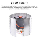 Camping Stove Wind Shield for Campers