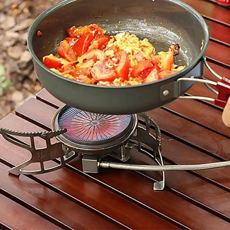 Folding Outdoor Gas Stove for Camping Hiking Picnics