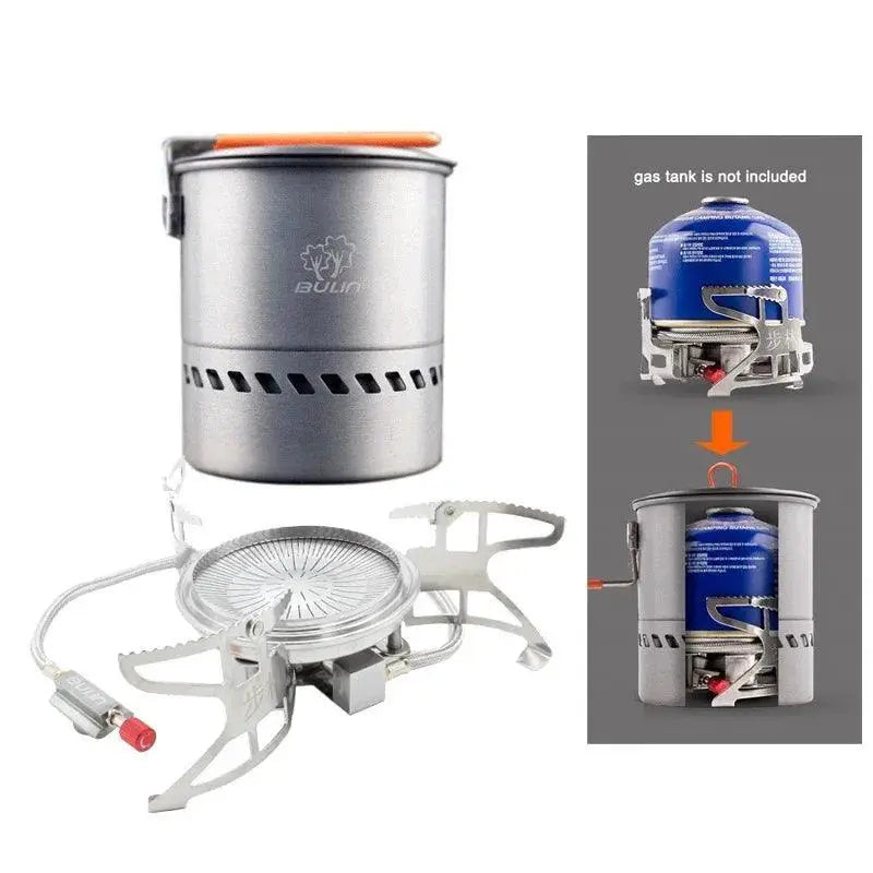 Folding Outdoor Gas Stove for Camping Hiking Picnics