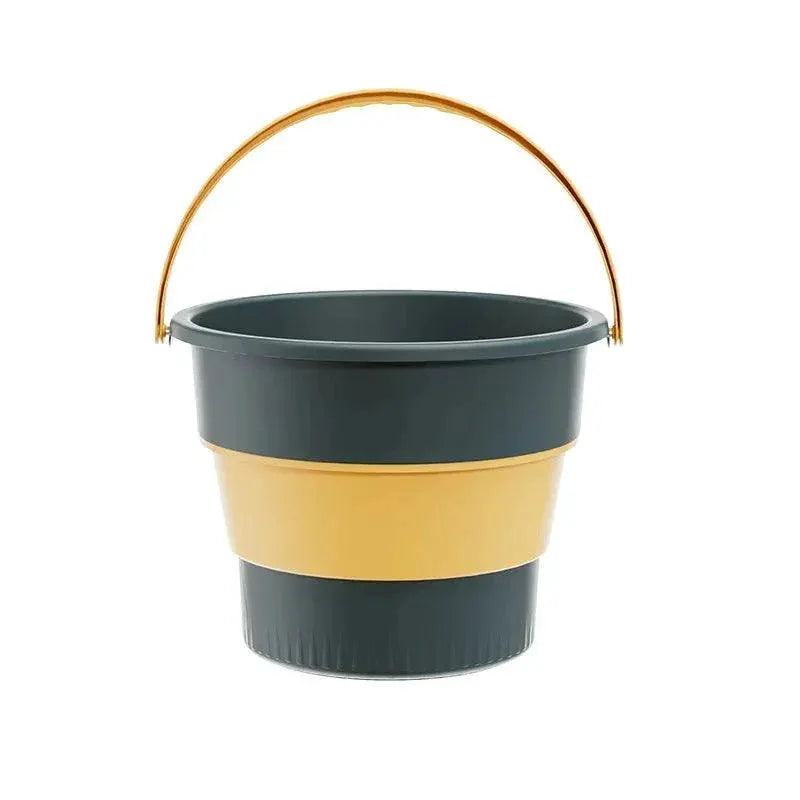 Foldable Silicone Bucket For Camping And Home Use Outdoors