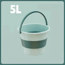 Foldable Silicone Bucket for Camping