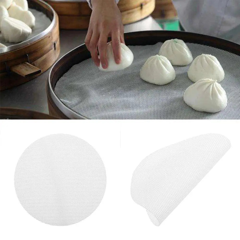 Food Grade Silicone Steamer Mat For Dim Sum Nonstick