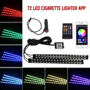 Foot Ambient Lights For Drivers Mood