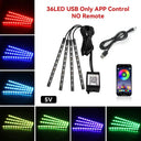 Foot Ambient Lights For Drivers Mood