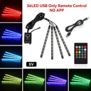 Foot Ambient Lights For Drivers Mood