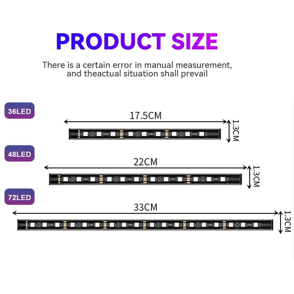 Foot Ambient Lights For Drivers Mood